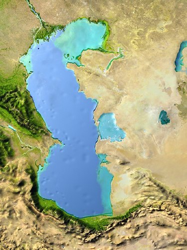 Caspian Sea and Aral Sea