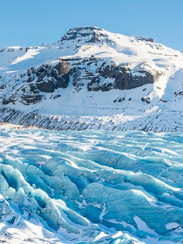 Svinafellsjokull glacier, Iceland
