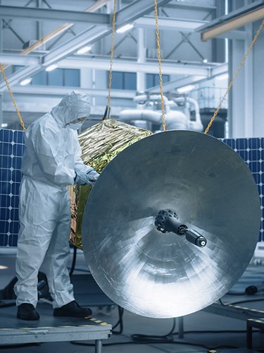 Construction of a satellite