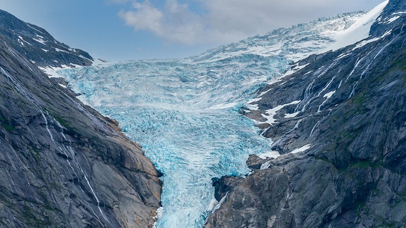 Briksdalsbreen glacier, Norway