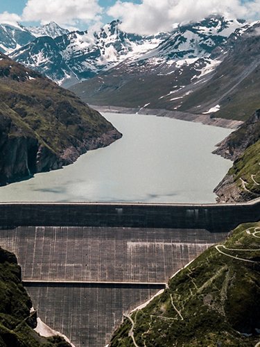 Dixence gravity dam, Switzerland