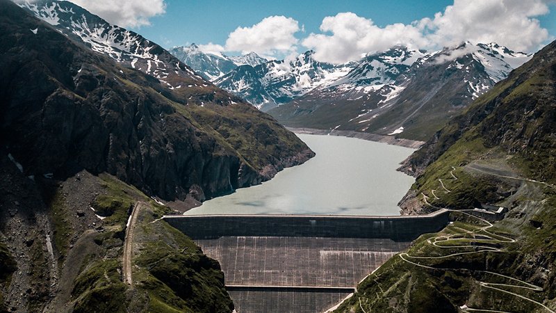 Dixence gravity dam, Switzerland