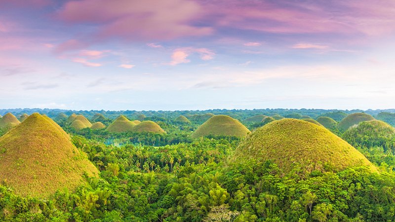 Cone karst of the Chocolate Hills - Phil