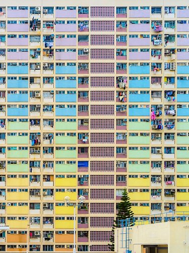 Anthill houses in Hong Kong
