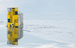 How much will sea levels have risen in cities by 2150?