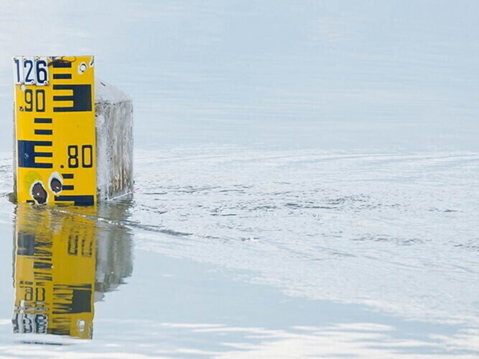 How much will sea levels have risen in cities by 2150?