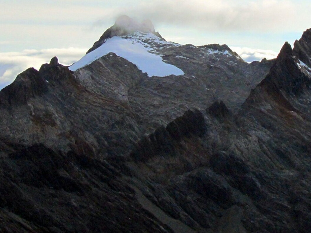 All that remains of the Pico Humboldt Glacier. Credits: Wikimedia Commons