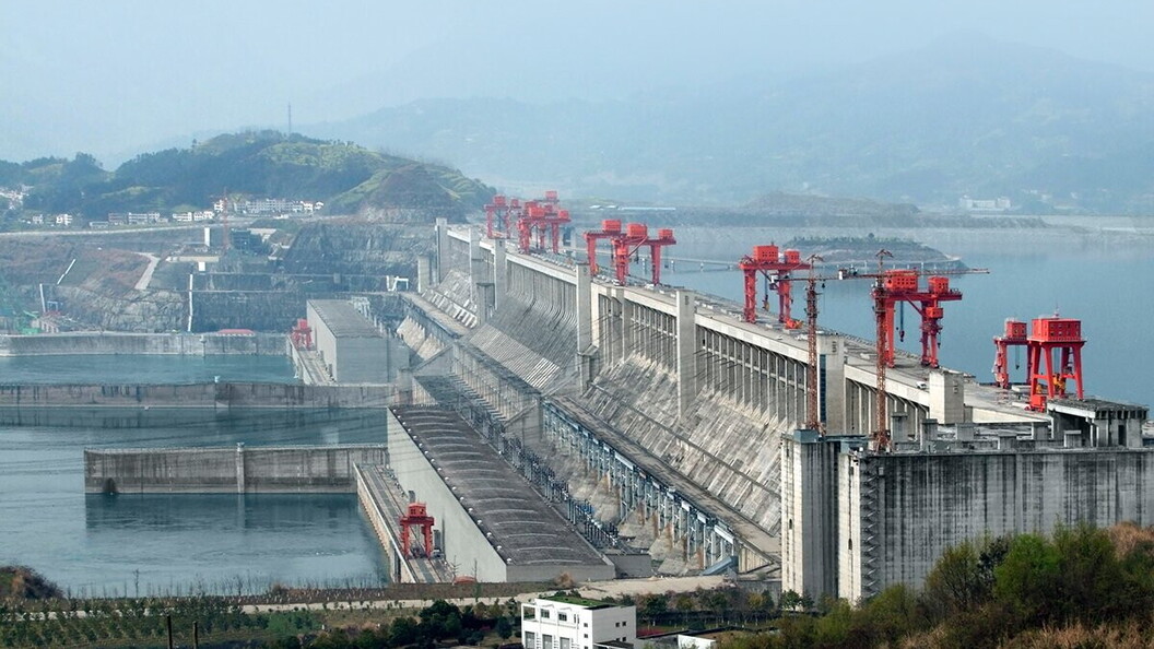 he Three Gorges Dam in China