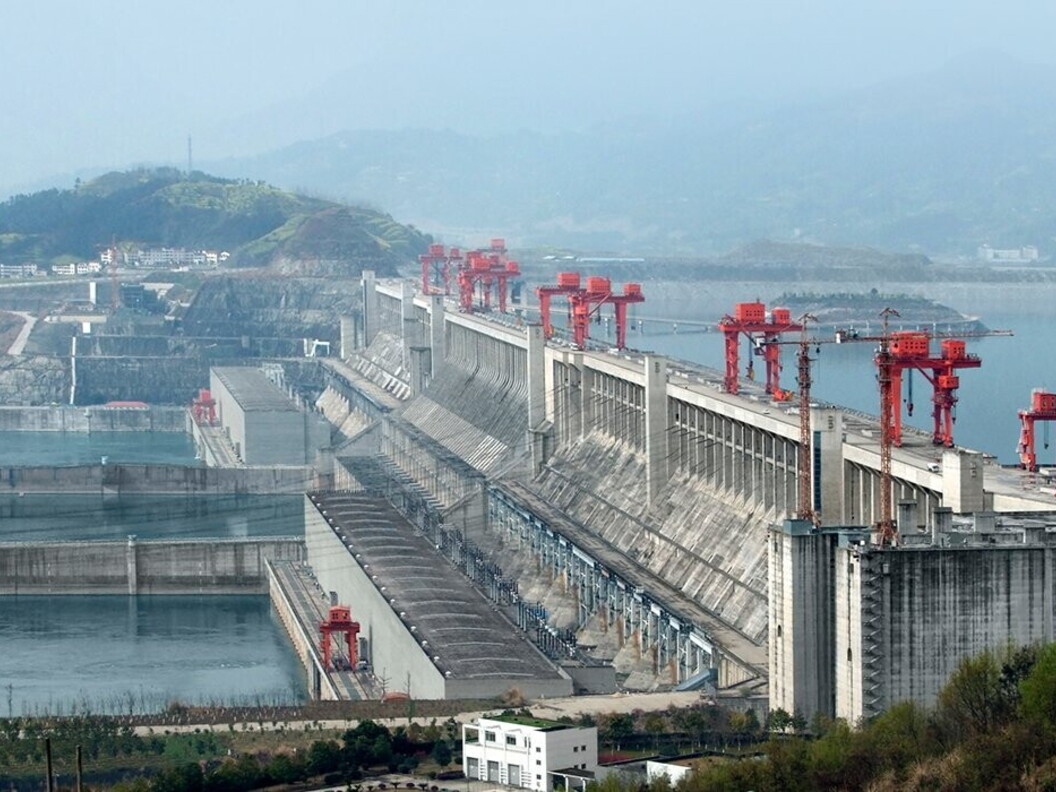 La diga delle Tre Gole, in Cina