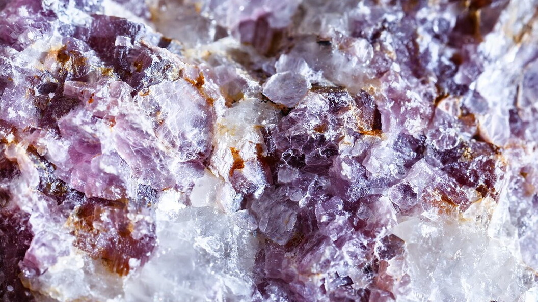 Lepidolite, un minerale contenente litio