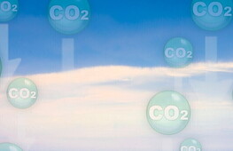 A sea of CO2