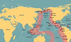 The Pacific Ring of Fire: the origin of the Kamchatka earthquake