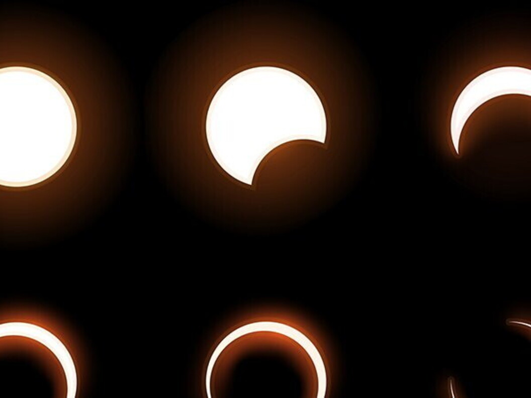 Eclisse totale, sequenza