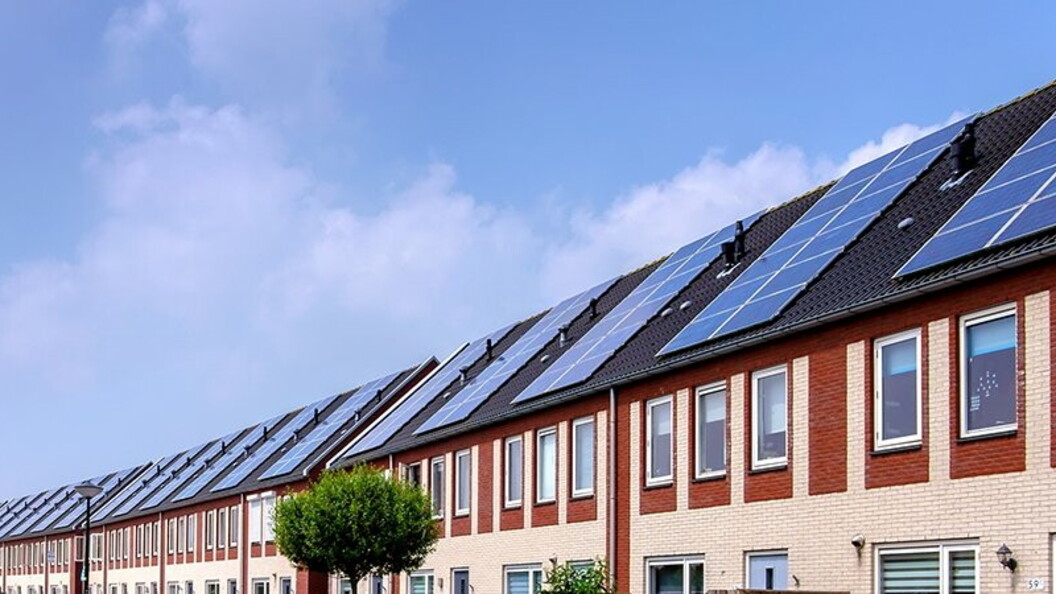 Villette con pannelli fotovoltaici