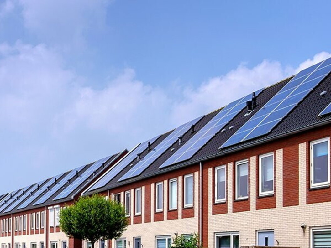 Villette con pannelli fotovoltaici