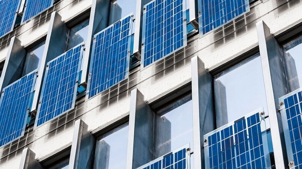 Pannelli integrati in un edificio
