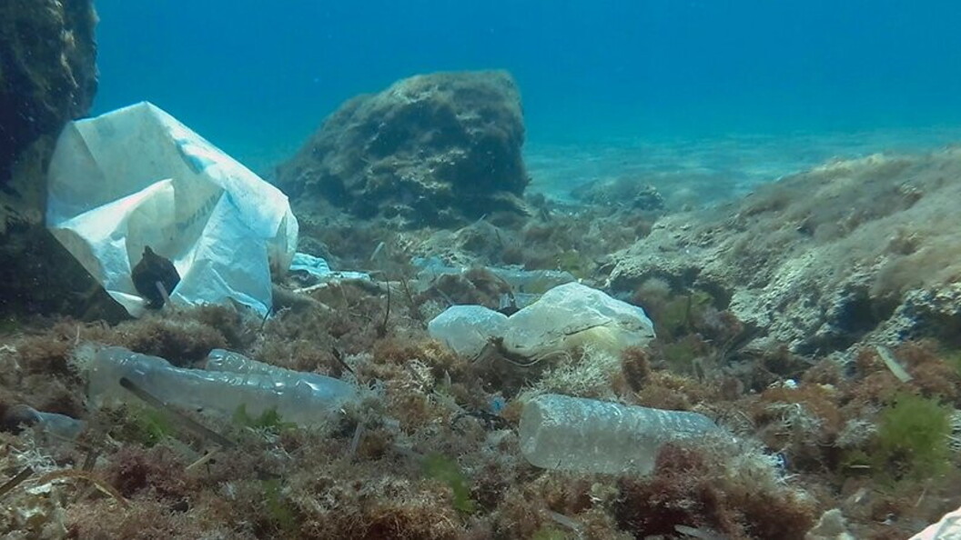 Plastica sul fondo del mare