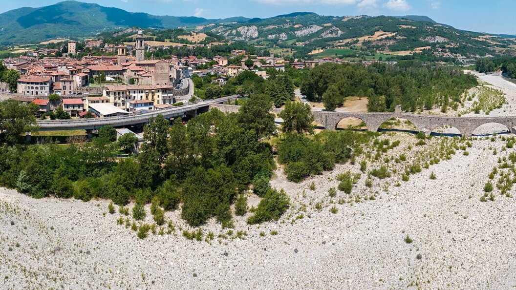 Fiume in secca