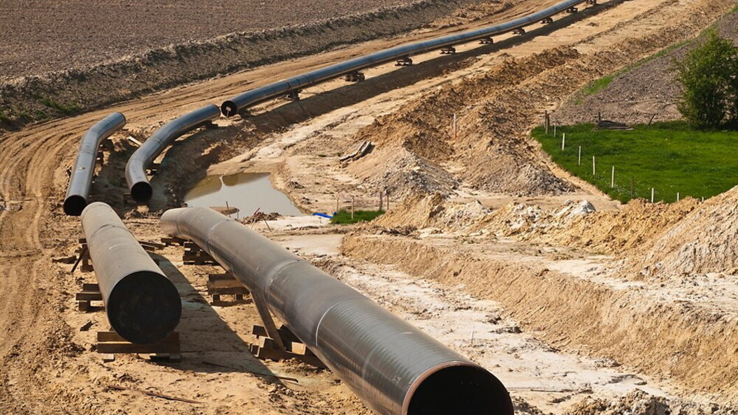 Pipeline in costruzione