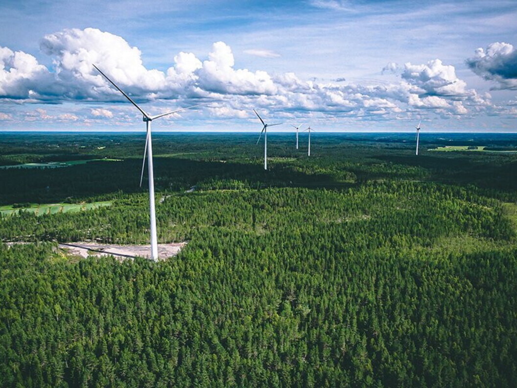 Eolico tra le foreste finlandesi