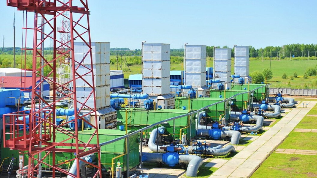 Stazione di compressione del gas