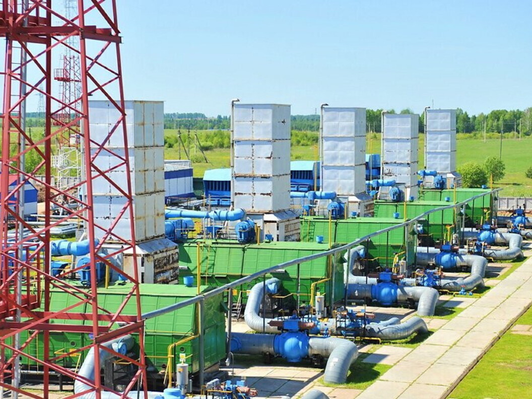 Stazione di compressione del gas