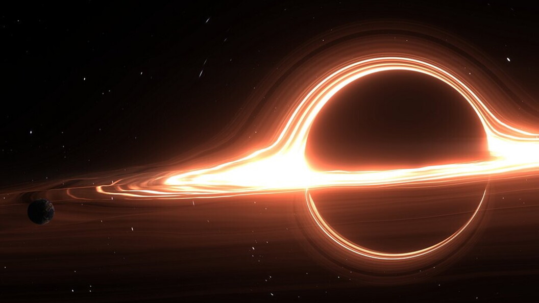 Rappresentazione di un buco nero