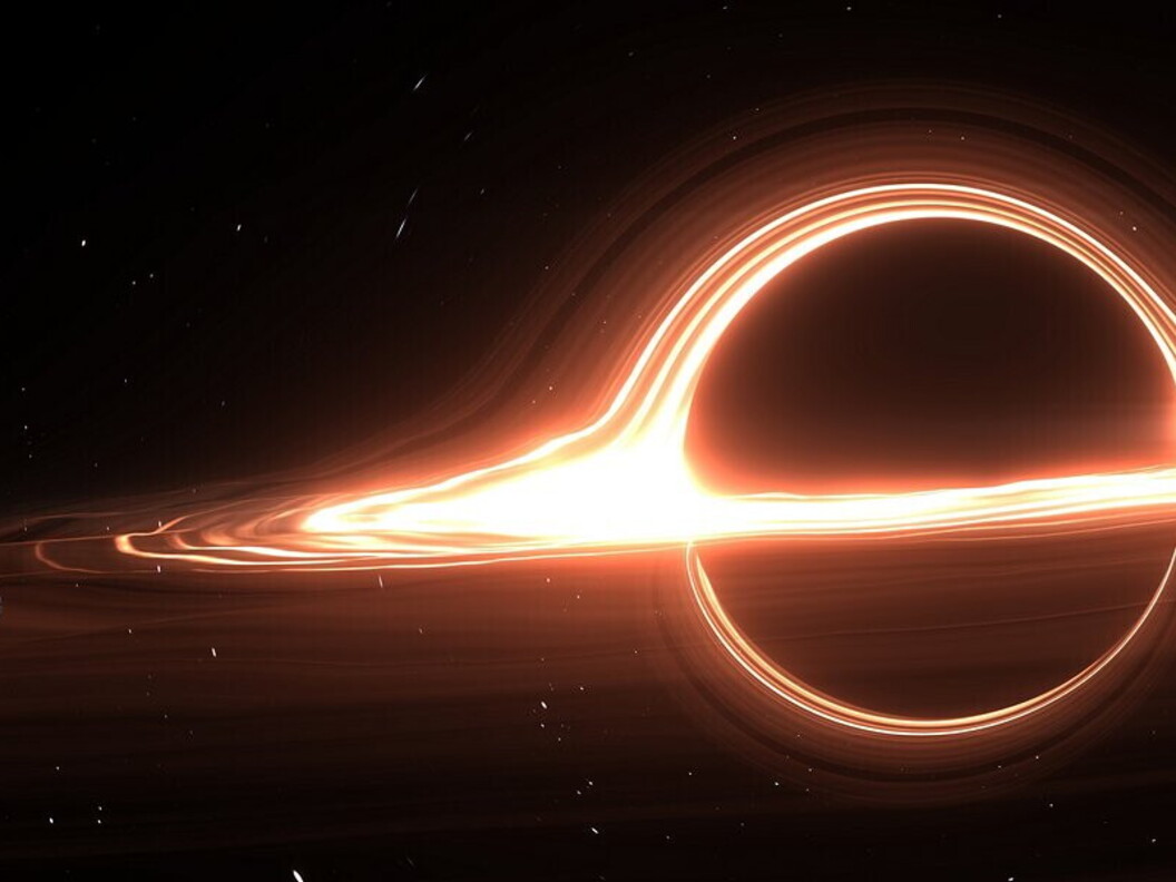 Rappresentazione di un buco nero