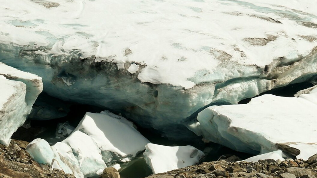 Ghiacciaio che si scioglie