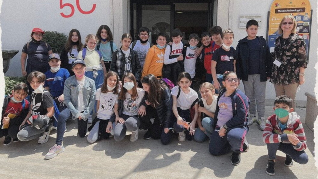 Foto-classe-5C-al-museo