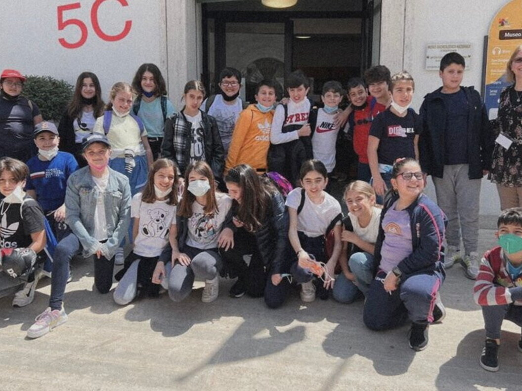 Foto-classe-5C-al-museo