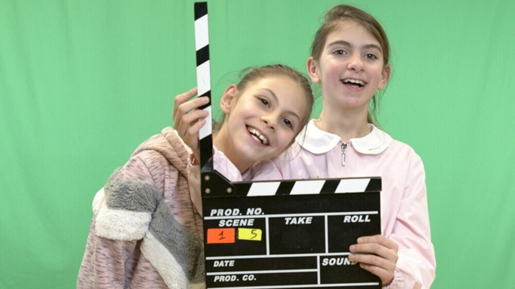 I bambini della scuola primaria “Alcide De Gasperi” di Norcia