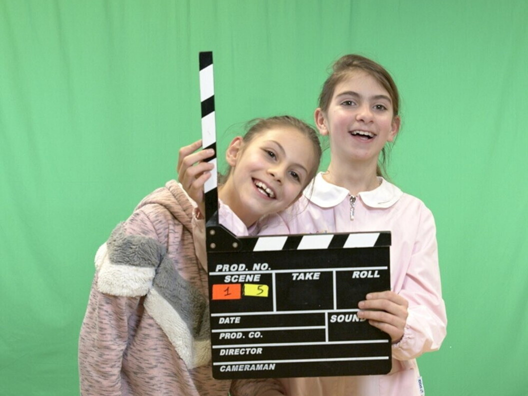 I bambini della scuola primaria “Alcide De Gasperi” di Norcia