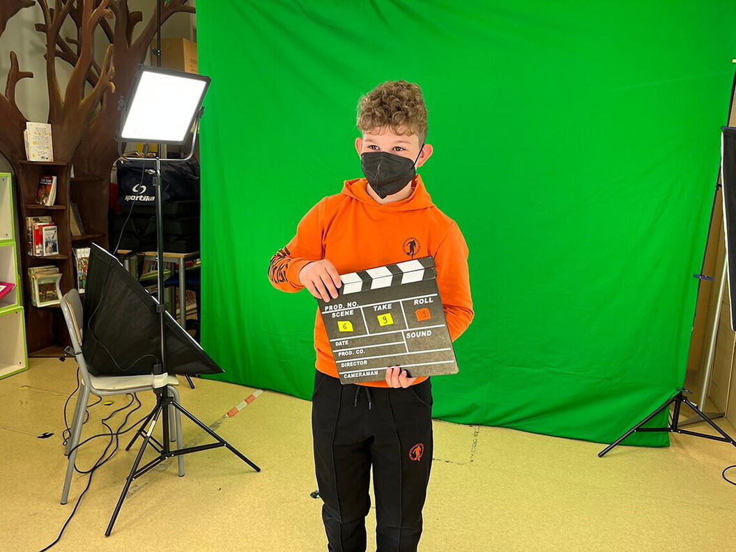 I bambini della scuola primaria di Norcia “Alcide De Gasperi”