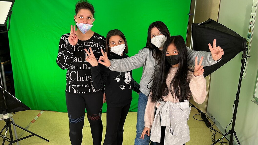 I bambini della scuola primaria di Norcia “Alcide De Gasperi”