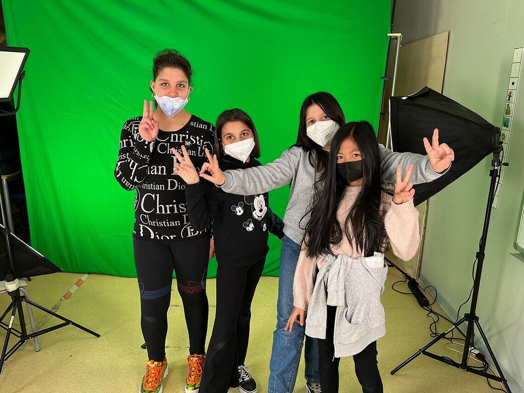 I bambini della scuola primaria di Norcia “Alcide De Gasperi”