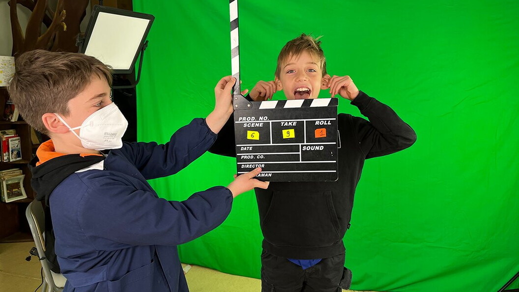 I bambini della scuola primaria di Norcia “Alcide De Gasperi”