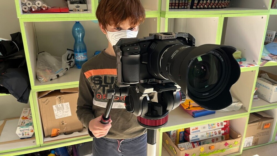 I bambini della scuola primaria di Norcia “Alcide De Gasperi”