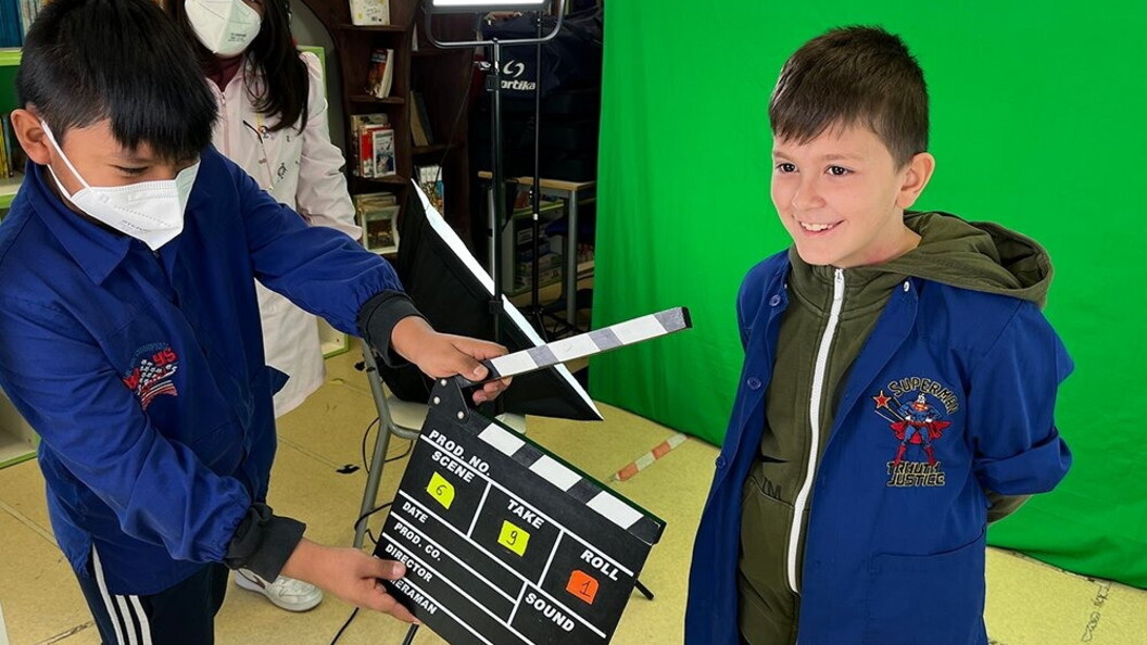 I bambini della scuola primaria di Norcia “Alcide De Gasperi”