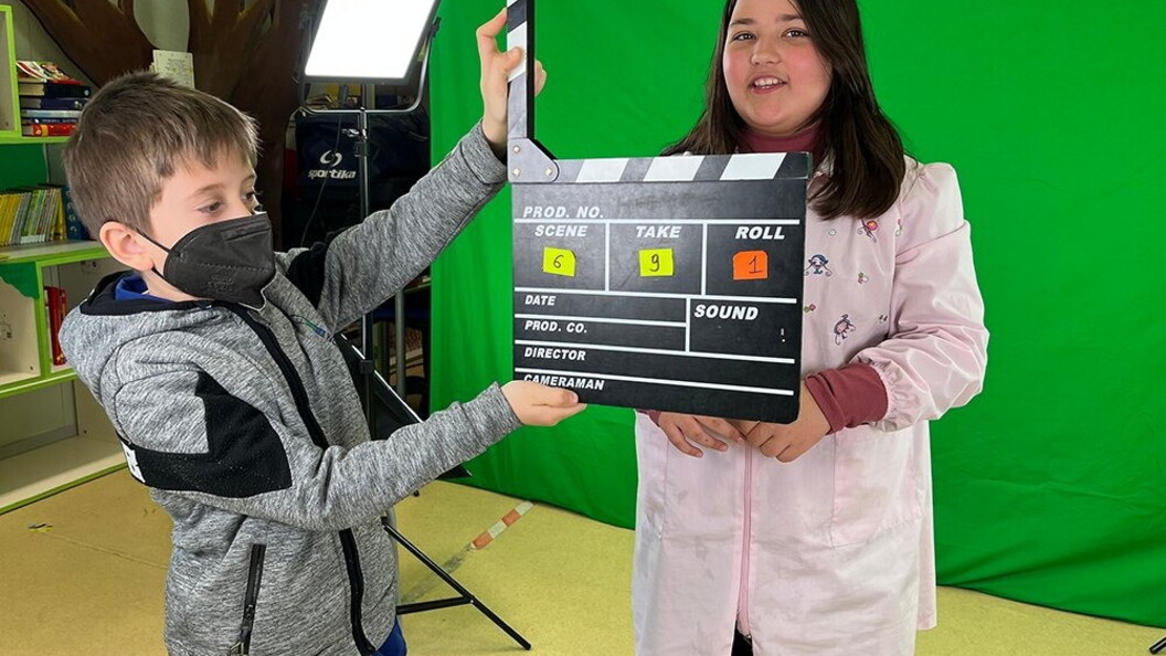 I bambini della scuola primaria di Norcia “Alcide De Gasperi”