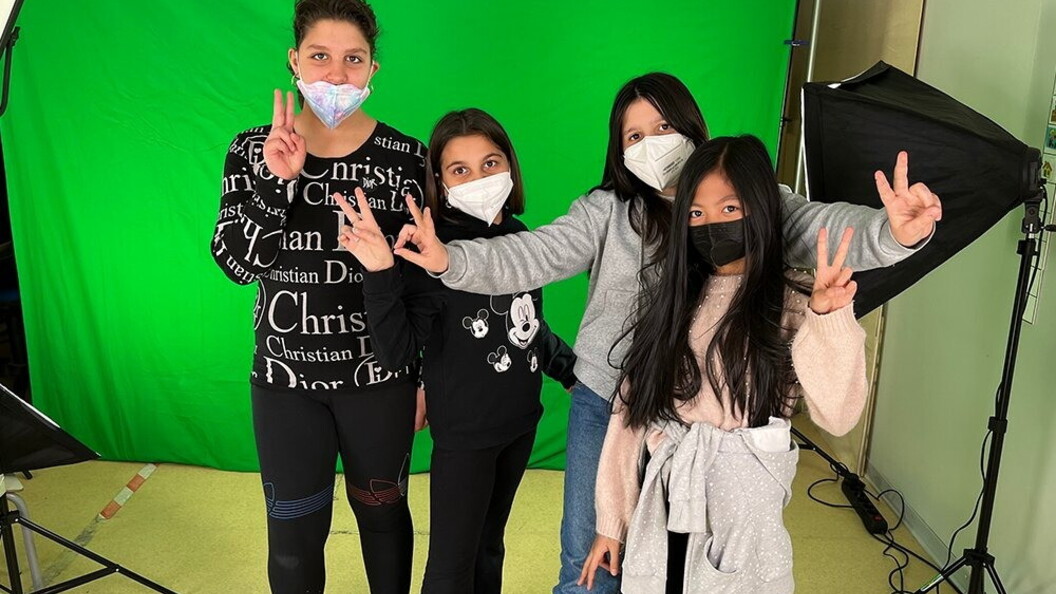 I bambini della scuola primaria di Norcia “Alcide De Gasperi”