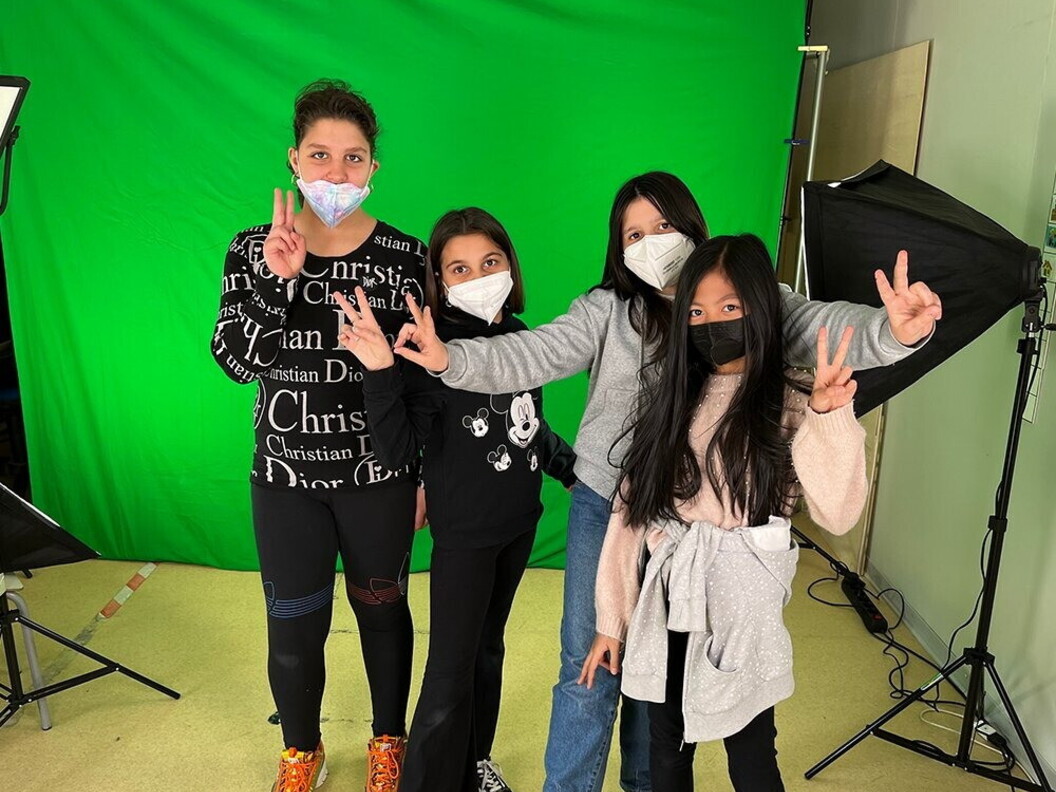 I bambini della scuola primaria di Norcia “Alcide De Gasperi”