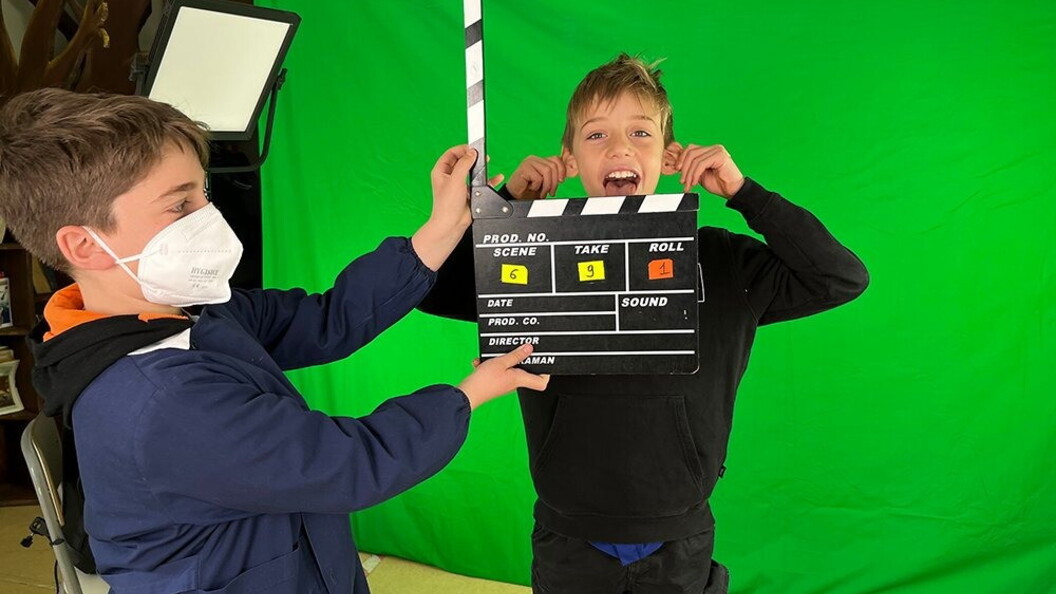 I bambini della scuola primaria di Norcia “Alcide De Gasperi”