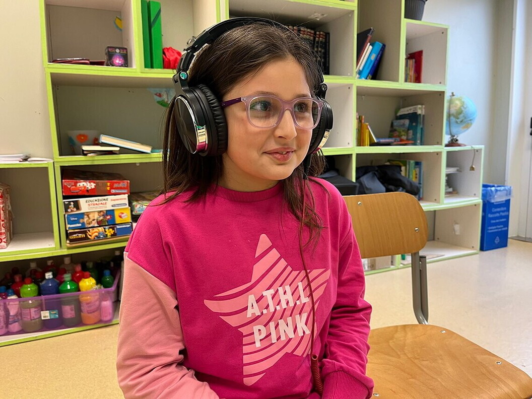 Ecco i bambini della 4^A e della 4^B all’opera!