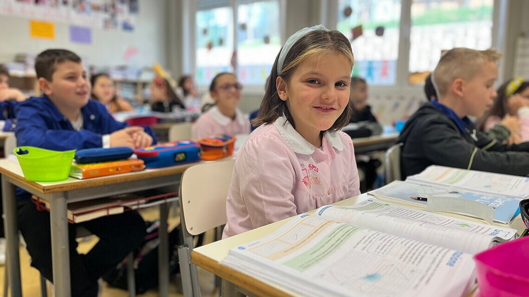 Ecco i bambini della 4^A e della 4^B all’opera!