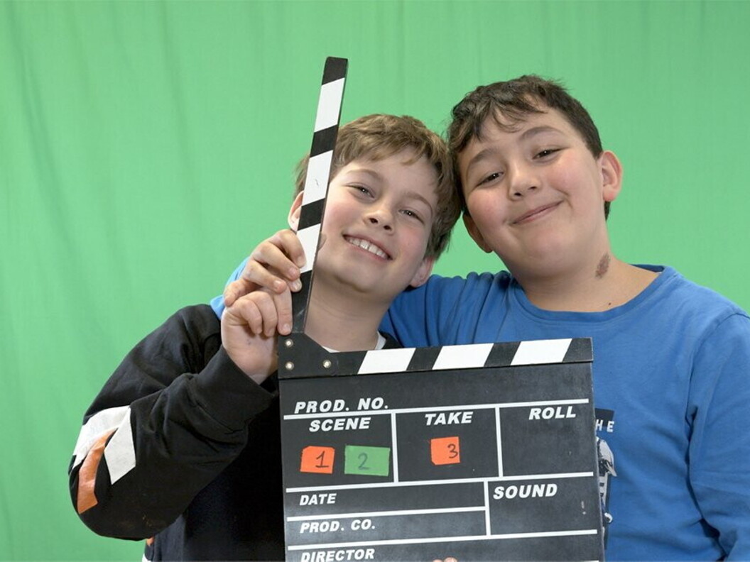 I bambini della scuola primaria di Norcia “Alcide De Gasperi”