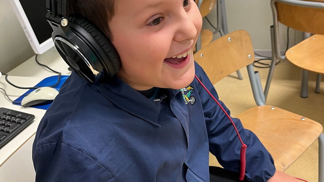 I bambini della scuola primaria di Norcia “Alcide De Gasperi”