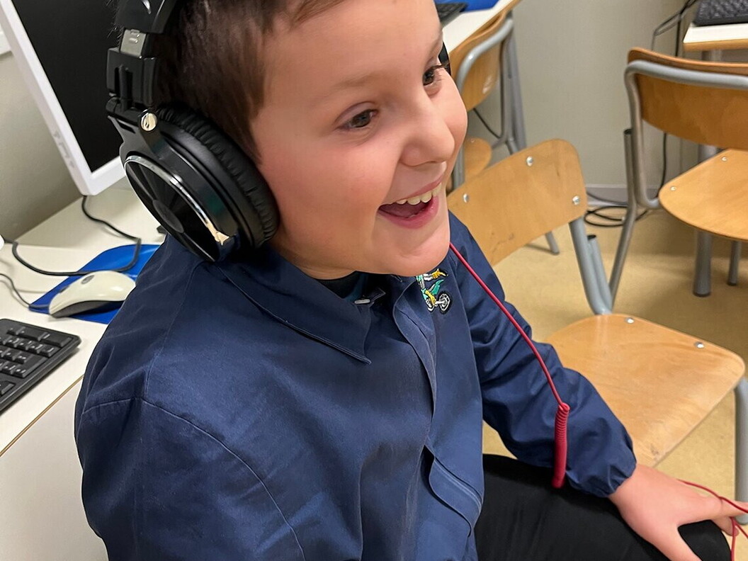 I bambini della scuola primaria di Norcia “Alcide De Gasperi”