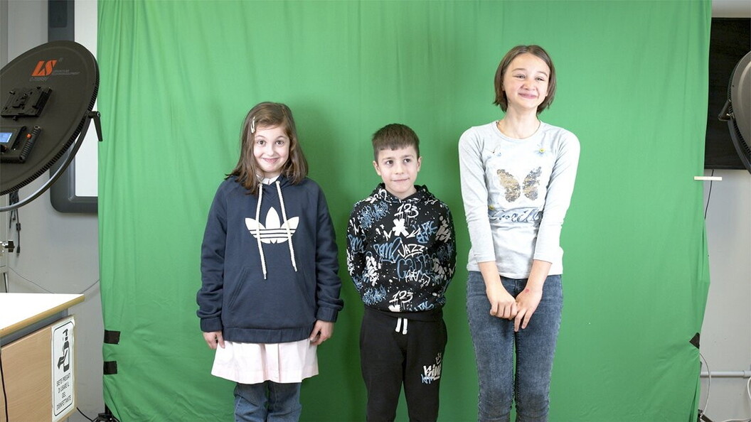 I bambini della scuola primaria di Norcia “Alcide De Gasperi”