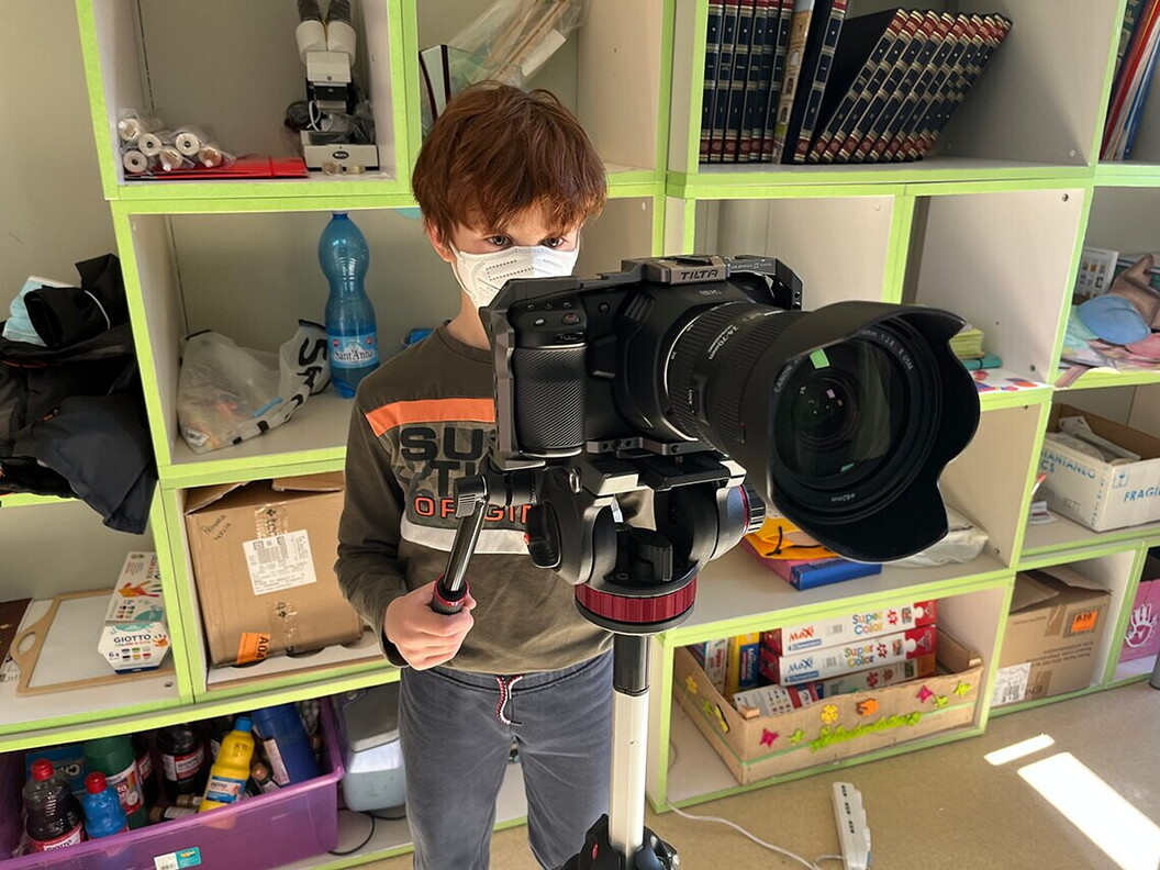 I bambini della scuola primaria di Norcia “Alcide De Gasperi”